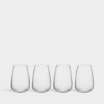 6295304 Pulse Tumbler 4 pack Orrefors Ingegered Raman jpg