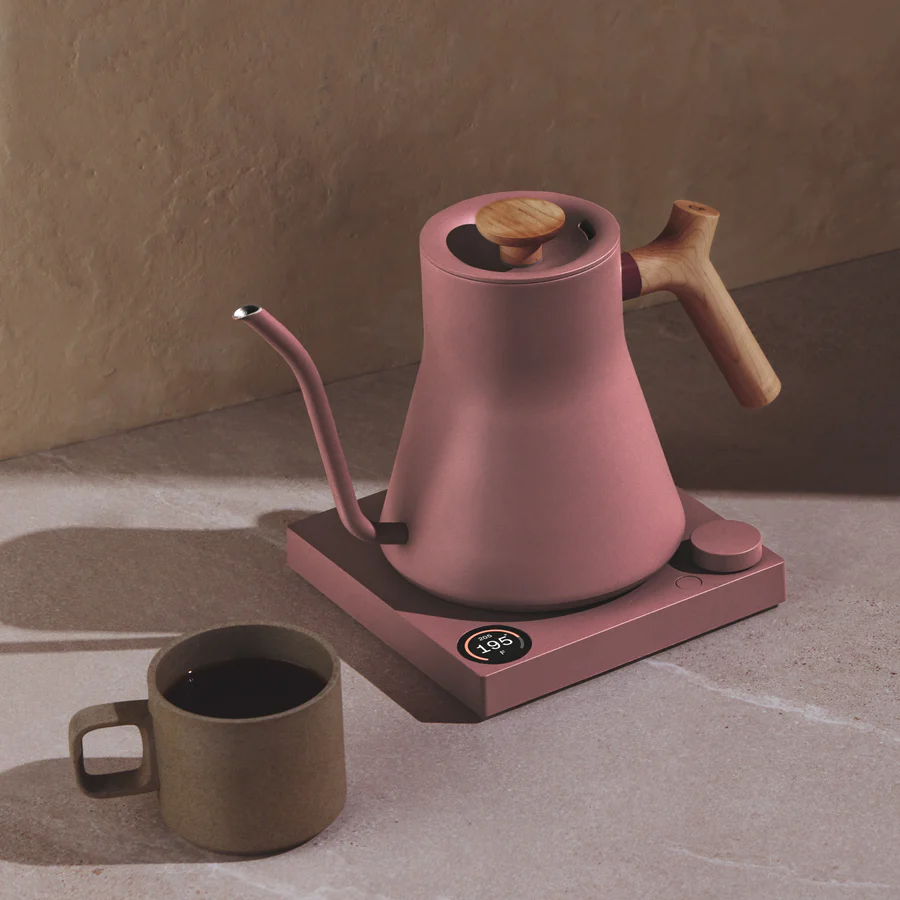 Fellow Pro Stagg EKG Electric Kettle Desert Rose Maple v4