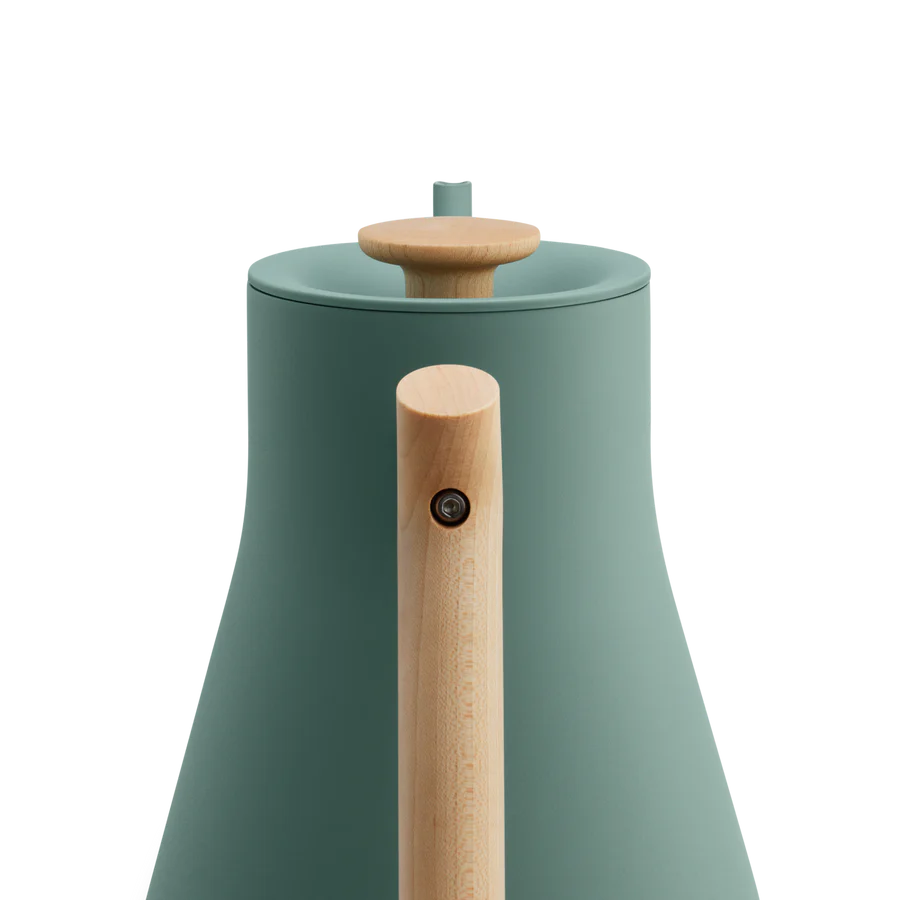 Fellow Pro Stagg EKG Electric Kettle Smoke Green Maple v2