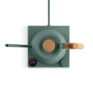 Fellow Pro Stagg EKG Electric Kettle Smoke Green Maple v4