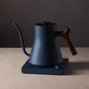 Fellow Pro Stagg EKG Electric Kettle Stone Blue Walnut v4